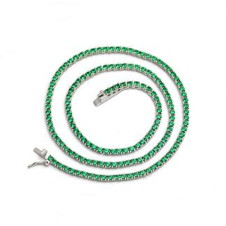 925 Sterling Silver Tennis Chain Necklace For Women – Gold Trove