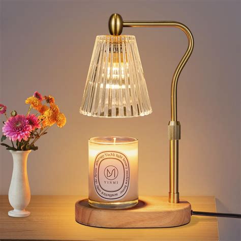 Amazon.com: Candle Warmer Lamp with 2 Bulbs, Electric Candle Warmer ...
