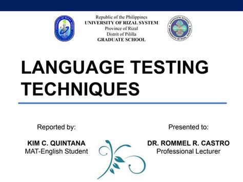 Image result for Language Testing Methods