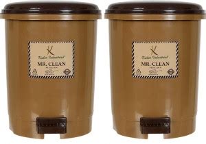 KUBER INDUSTRIES Tiny Countertop Trash Bin, Mini Desktop Garbage Bin ...