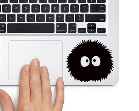 Fusion Graphix Soot Sprite Single Studio Ghibli Laptop Vinyl Sticker ...