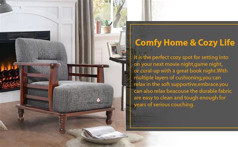 Dews Furniture Solid Sheesham Wood Single 1 Seater Sofa for Home and ...