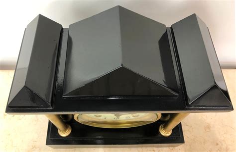 Antique Cast Iron NEW HAVEN U.S.A Mantel Clock | Adelaide Clocks