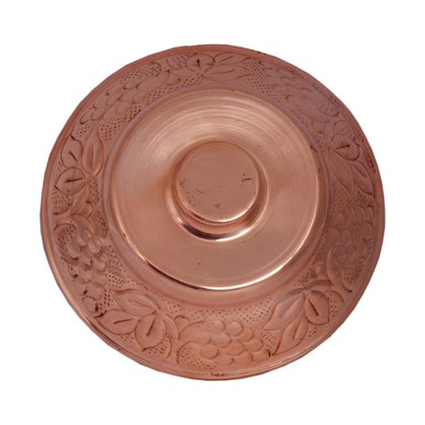 Flower Engraved Design - Joint Free - Pure Copper Water Dispenser/Cont ...
