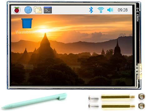 3.5 inch Resistive Touch Screen IPS LCD 480x320 Hardware Resolution ...