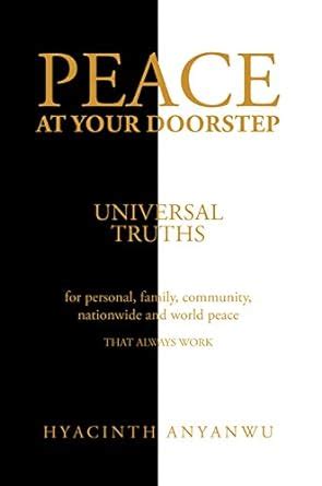 Peace at Your Doorstep: Universal Truths eBook : Anyanwu, Hyacinth ...