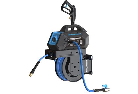 BluShield HumpBack 2600PSI All-in-One Pressure Washer System, Auto-Ret ...