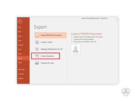 Image result for Save PowerPoint MS Word