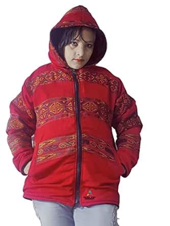 Buy PURE YAK WOOL ZIPPER HOODIE JACKET FOR MEN AND WOMEN WITH ...