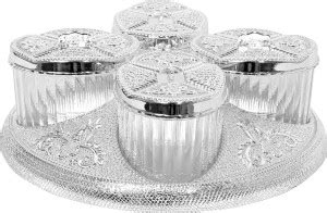 Amit Brothers Plastic Designer Serving Tray to Store Dry Fruits ...
