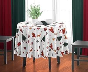 Buy HOME COLORS.IN Cotton Christmas Winter Santa Claus Gift Christmas ...
