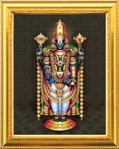NDFRAME Lord Venkateswara swamy with Ganesha and Lakshmi Religious ...