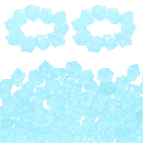 ELAYARD Sky Blue Aquarium Rocks Glowing Stones for Garden Pools Water ...