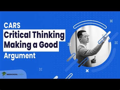 How to Make a Good Argument Video Lecture - Critical Analysis and ...
