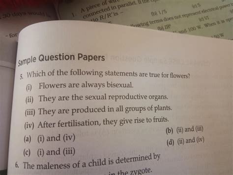 Which Of The Following Statements Is/Are True