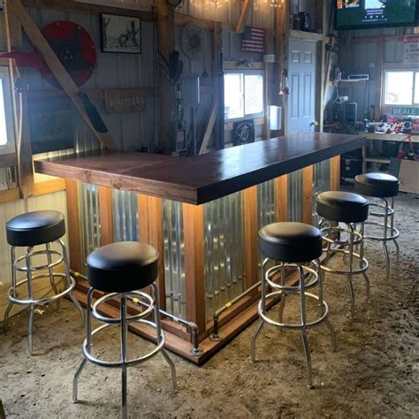 Top 7 Man Cave Rustic Bar Ideas - Guyabouthome