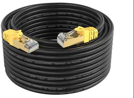 Cat 7 Internet Cable 15ft, Cat7 Outdoor Ethernet Cable 15ft, LDKCOK ...