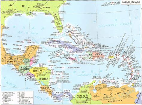 高清世界地图中美洲加勒比海地区_word文档在线阅读与下载_文档网