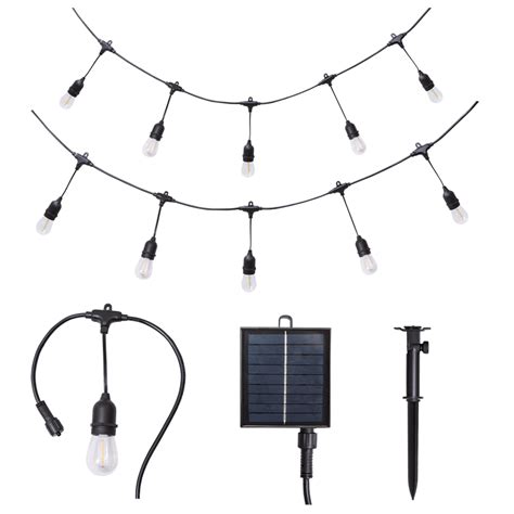 Image result for Solar Panel for Outdoor String Lights