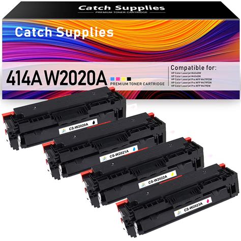 Catch Supplies Compatible Toner Cartridge Replacement for HP 414A ...