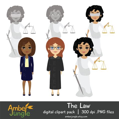 Woman Lawyer Clip Art