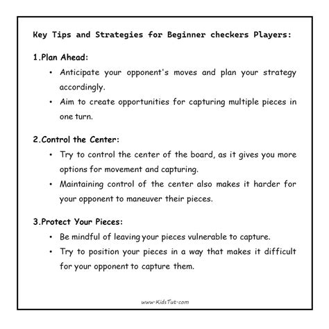 Checkers Strategy Tips 的图像结果