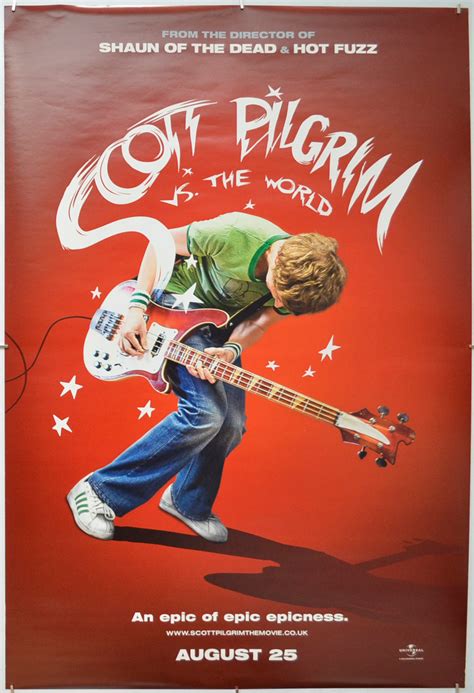 Scott Pilgrim Vs The World Poster New Beck Songs To Be Included On