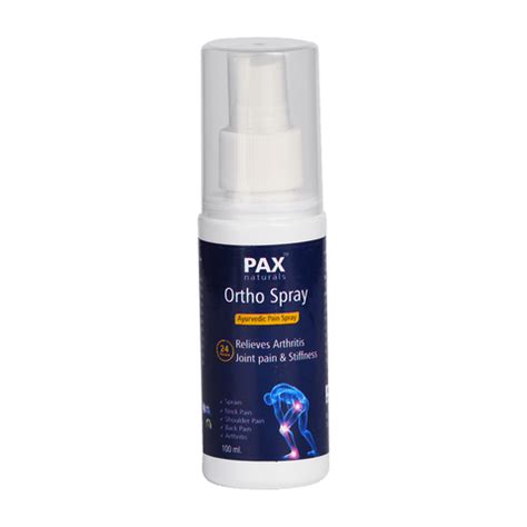 Pax Best Pain Relief Spray in India | Buy Online Ortho Spray – Pax Natural