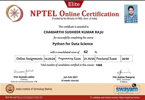 Image result for Python for Data Science NPTEL