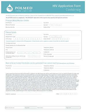 Polmed Hiv Chronic Forms - Fill Online, Printable, Fillable, Blank ...