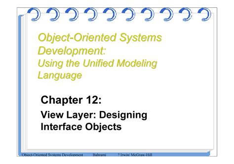 Exam 2019, questions and answers - Chapter 12: View Layer: Designing ...