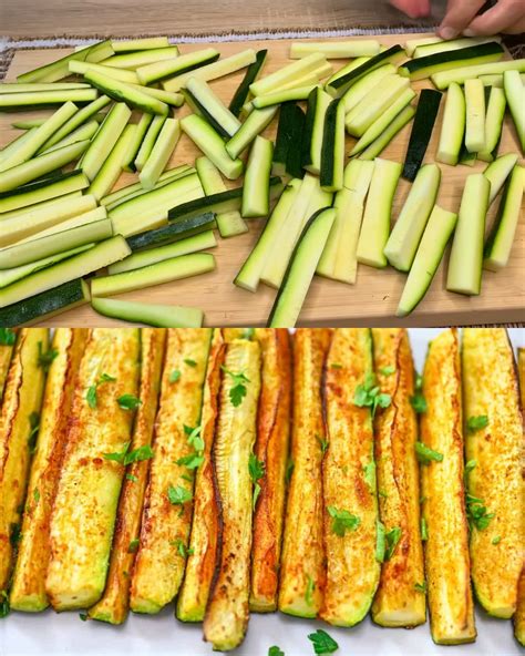 Oven Roasted Zucchini Sticks Recipe
