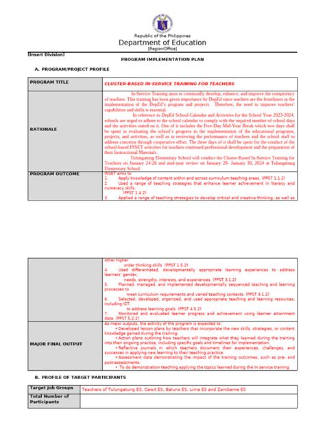 Image result for Application Implementation Plan Example