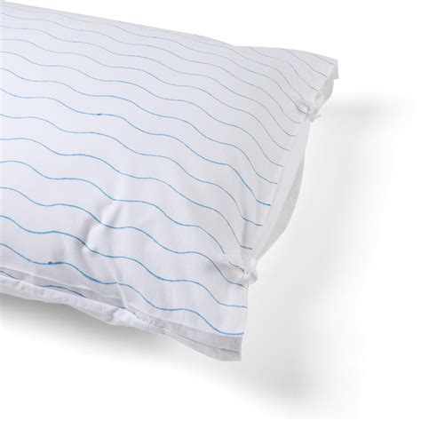 Wave Hand Block Printed Bed Sheet Set 90 x108, Blue – Eyaas