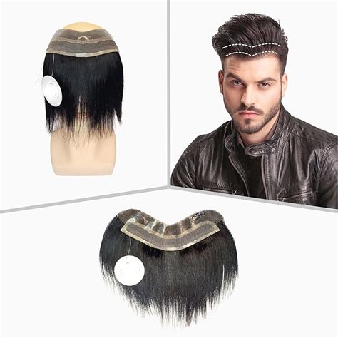 Artello® LACE FRONTAL Unisex Hairline Cover Up Hair Patch for Receding ...