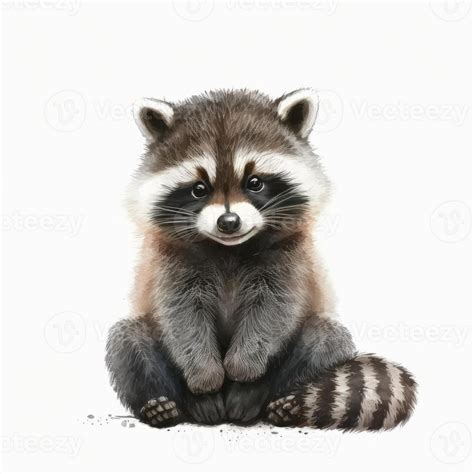 Baby Raccoon Clip Art
