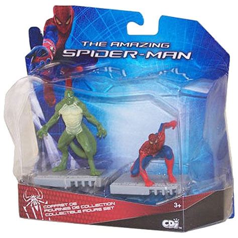Buy The Amazing Spider-Man Series 1 Spider-Man Kneeling & The Lizard 2. ...