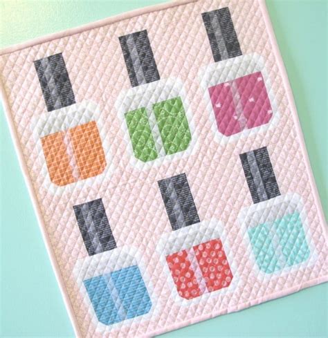 Mini Square Patchwork Patterns 的图像结果