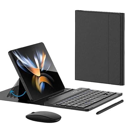 voppton for Samsung Galaxy Z Fold 6 5 4 Keyboard and Mouse, Portable ...