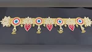 Traditional Handcrafted Toran Door Hanging, Decorative Bandhanwar with ...