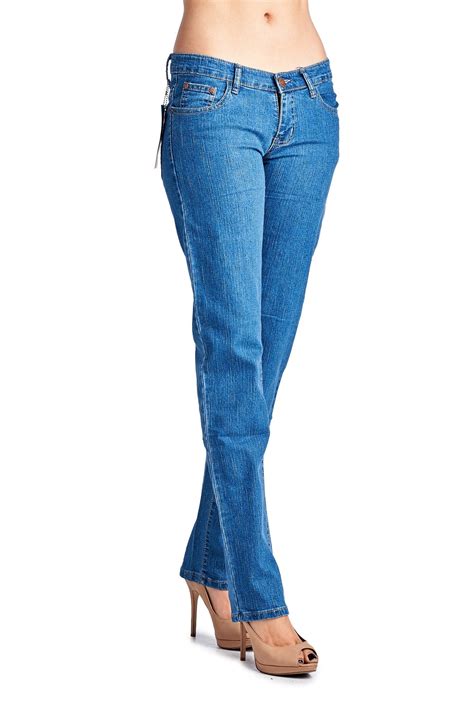 Passion Denim Women's Stretch Denim Jeans - Blue - 1/2 - Walmart.com