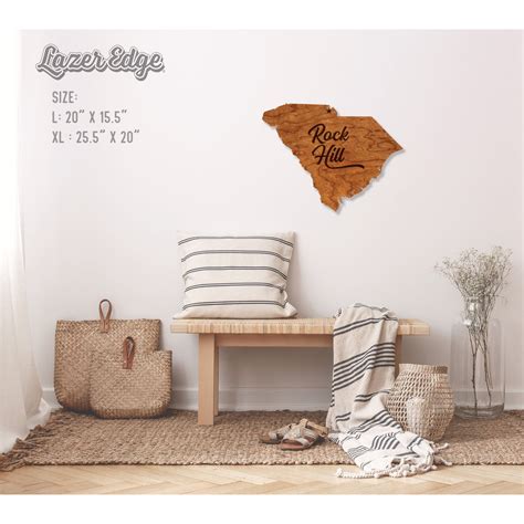 South Carolina City Wall Hanging - Rock Hill – LazerEdge