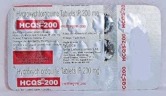 HCQS 200 - Strip of 15 Tablets : Amazon.in