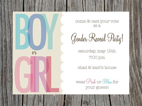Gender Reveal Invitations Templates - Employee Onboarding Template