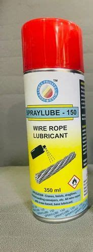 Lubricant Spray - Wire Rope Lubricant Spray 150- 350ML Manufacturer ...