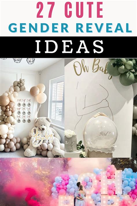 Gender Reveal Ideas Themes