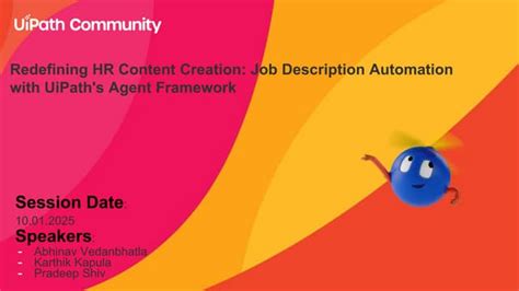 Redefining HR Content Creation: Job Description Automation with UiPath ...