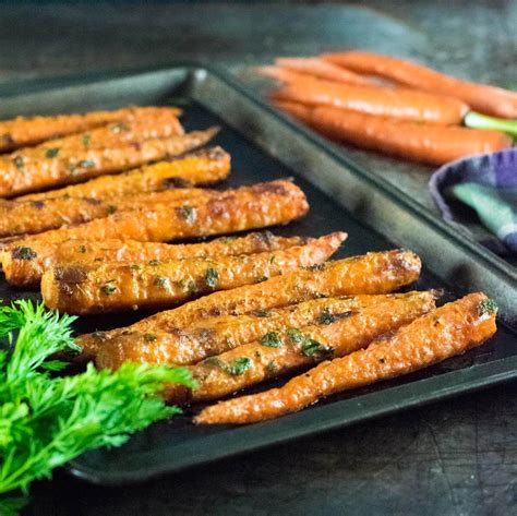 Parmesan Roasted Carrots - Fox Valley Foodie