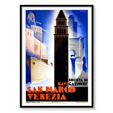 Buy San Marco II Travel Poster Art & Prints Online India at Best Price ...