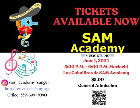 Mariachi Los Caballitos de SAM Academy 2024 Spring Recital, 750 N St ...